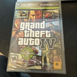 NEW Grand Theft Auto 4 Xbox 360